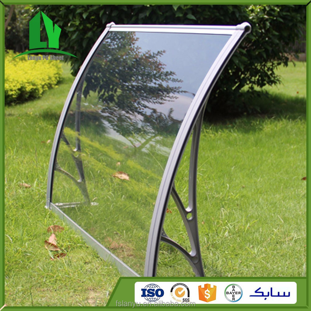 polycarbonate gazebo uv layer, ISO, RHS skylight/greenhouse/carport/awning/polycarbonate dome