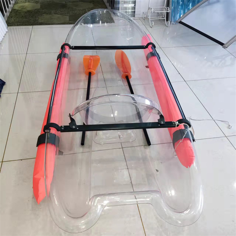 high quality clear kayak single person polycarbonate boat manufacturers