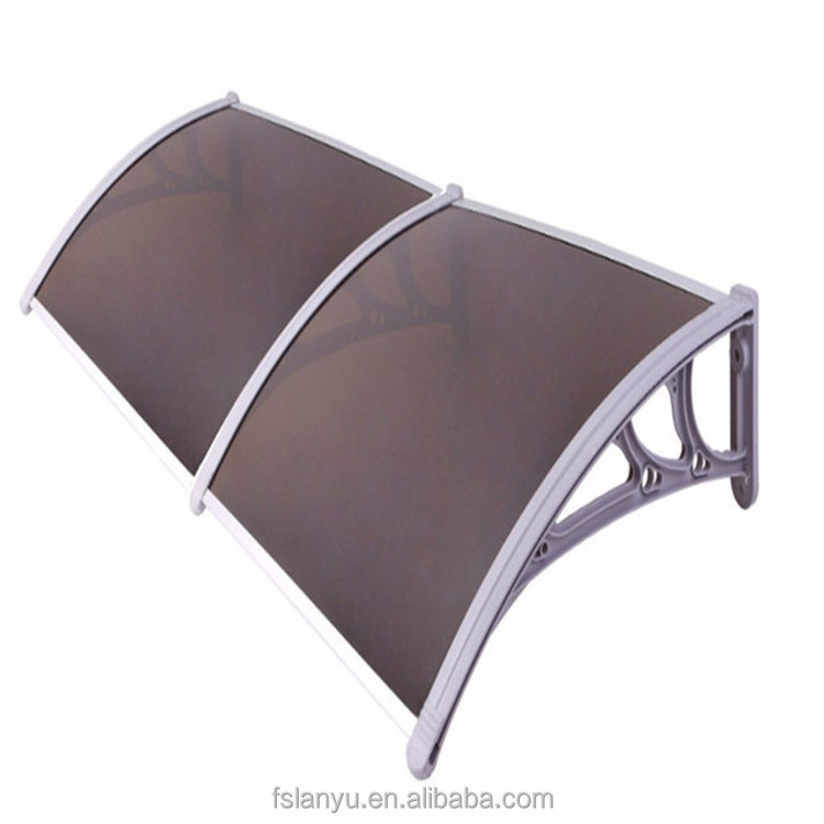 10-year warranty canopy soundproof corrugated plastic sheet awning