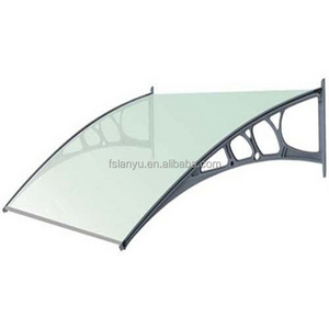 Lanyu virgin plastic raw material polycarbonate window canopy designs