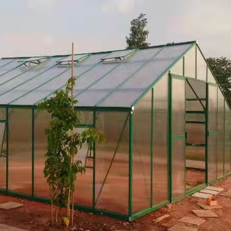 low cost commercia plastic polycarbonate used agricultural greenhouse for sale