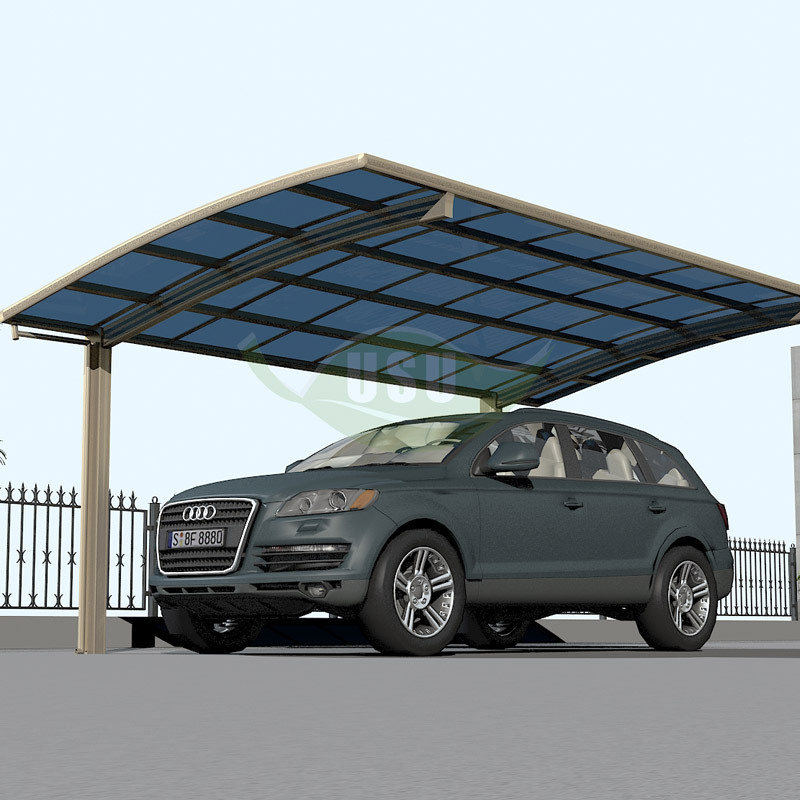 Diy Clear Car Parking Canopy Garages Canopies & Carports Metal Aluminum Powder Coated Nature