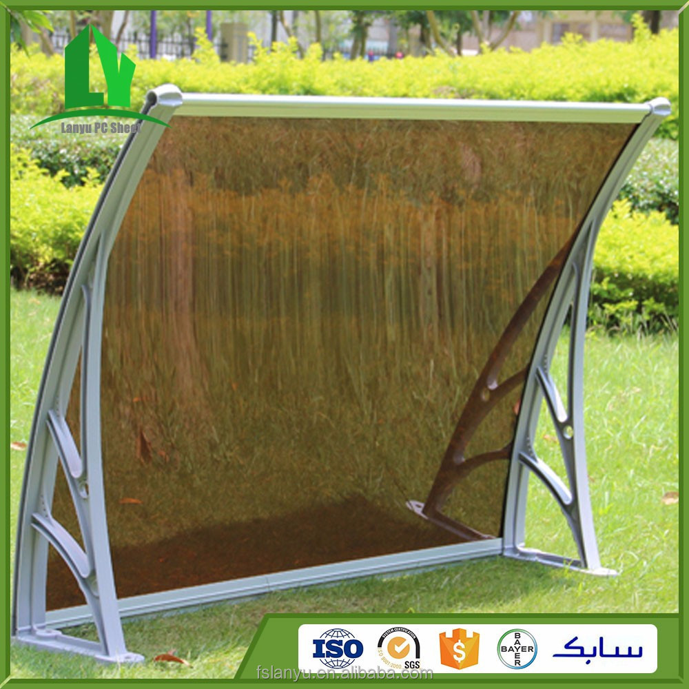 polycarbonate gazebo uv layer, ISO, RHS skylight/greenhouse/carport/awning/polycarbonate dome