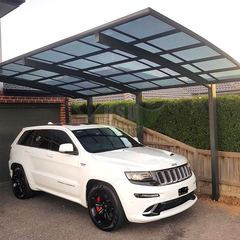 Diy Clear Car Parking Canopy Garages Canopies & Carports Metal Aluminum Powder Coated Nature