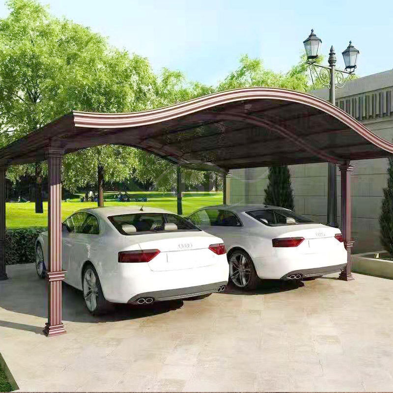 Diy Clear Car Parking Canopy Garages Canopies & Carports Metal Aluminum Powder Coated Nature