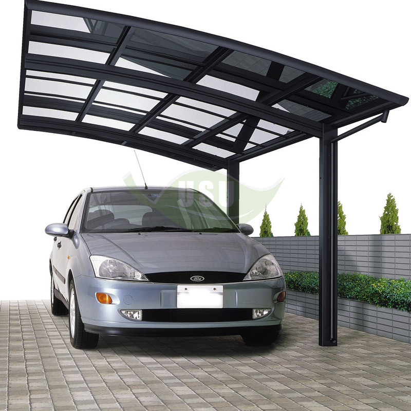 Diy Clear Car Parking Canopy Garages Canopies & Carports Metal Aluminum Powder Coated Nature