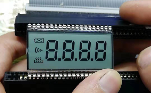 6 Digit LCD HTN Custom Display 7 Segment for Fuel Dispenser Display