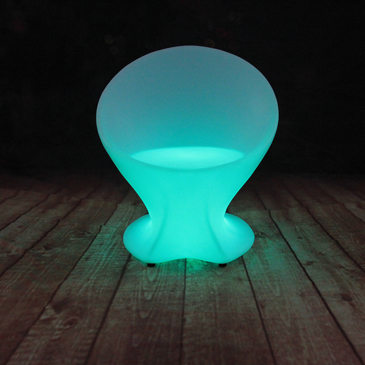 Free Combination Plastic Light Up Table Led Furniture Chairs