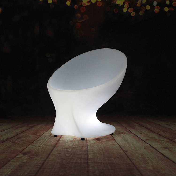 Free Combination Plastic Light Up Table Led Furniture Chairs