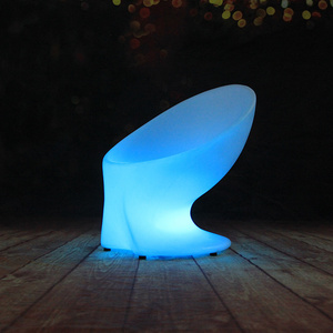 Free Combination Plastic Light Up Table Led Furniture Chairs