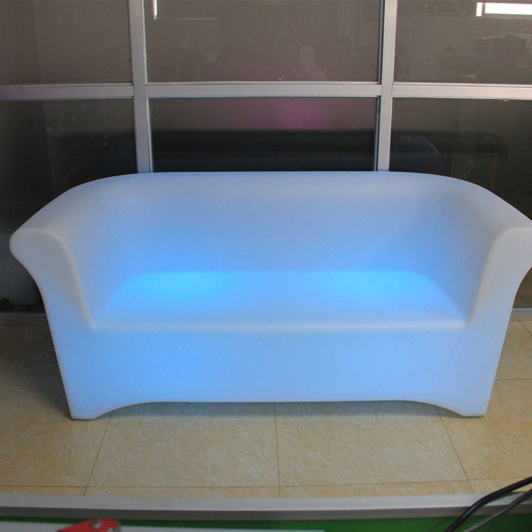 Bar Styles Sofa Plastic Retro Style Color Changing Led Furniture