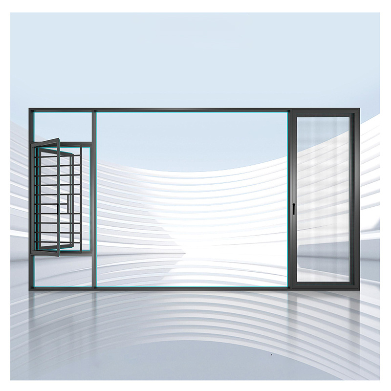 Simple Design Fenetre Aluminum GlassSliding Window/Casement Windows