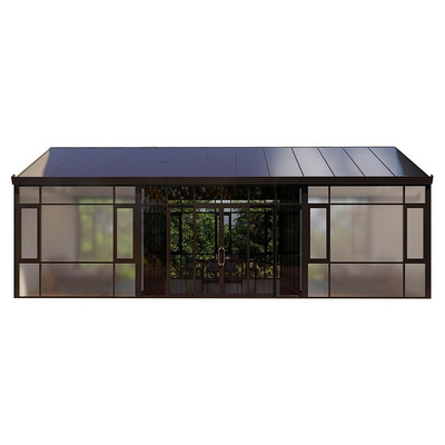 Simple European Villa courtyard gazebo Outdoor courtyard sun room aluminum alloy gazebo outdoor corner gazebo factory sales