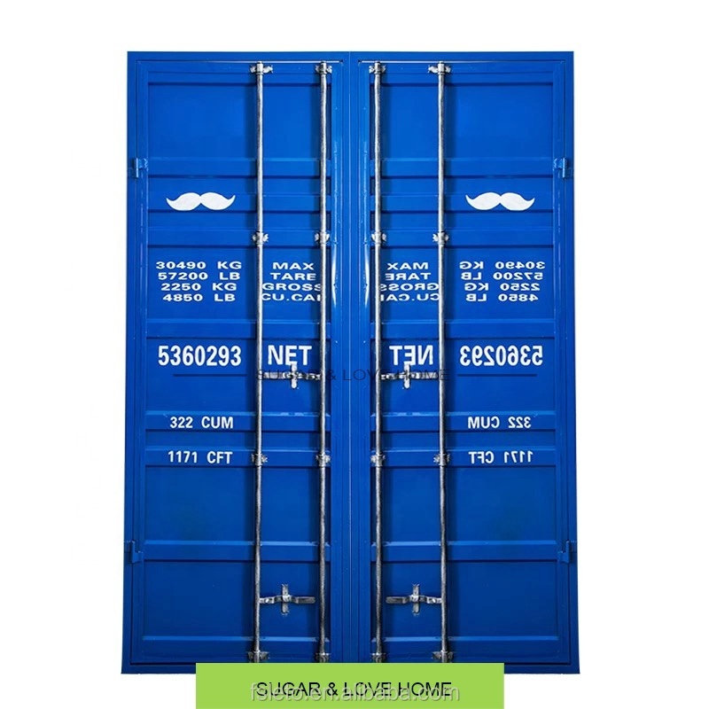 Industrial Furniture Shipping Container Door Washroom metal Door Swing Single Door 210*90cm Custom service  MOQ 1