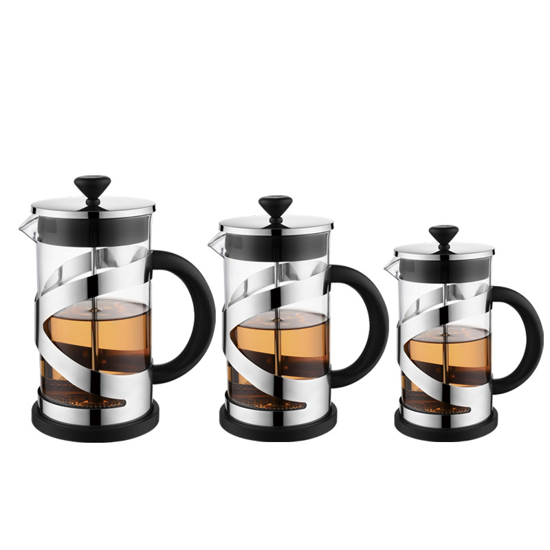 Wholesale Mini Cute Color Rose Gold Stainless Steel 350Ml Coffee Maker Pot Small French Press