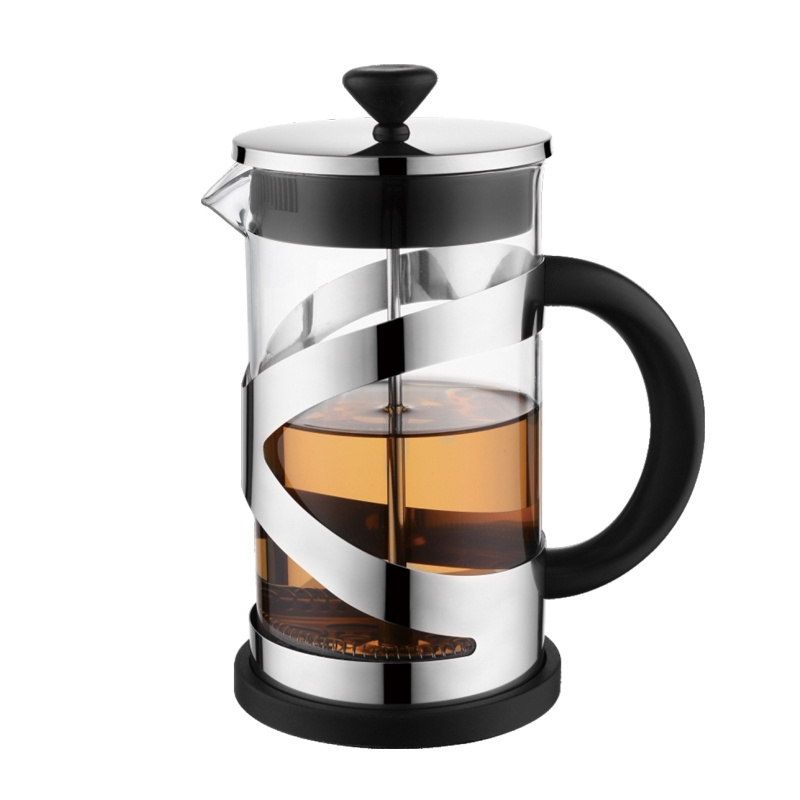 Wholesale Mini Cute Color Rose Gold Stainless Steel 350Ml Coffee Maker Pot Small French Press