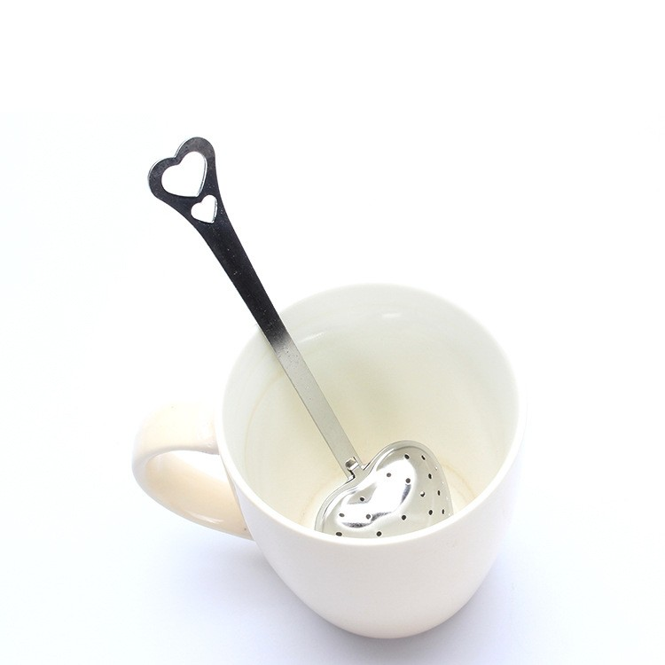 Heart Tea Steeper Fine Mesh Tea Strainer Stainless Steel Tea Diffuser