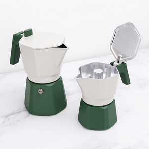 Wholesale price aluminum alloy italian express coffee maker espresso moka pot