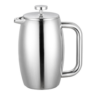 Cafetera Italiana 800Ml Double Wall Stainless Steel  French Press Coffee Percolator Maker Pot 1000Ml