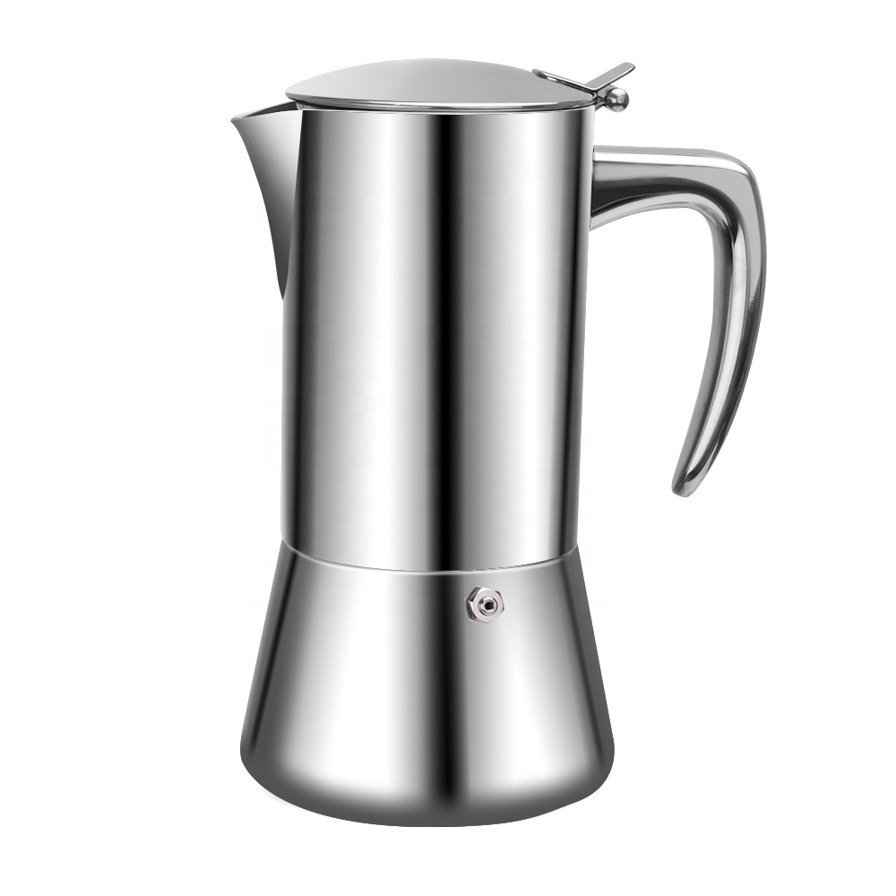 Coffee Percolator Stainless Steel Mixpresso 9 Cup Coffee Maker Stovetop Espresso Coffee Maker