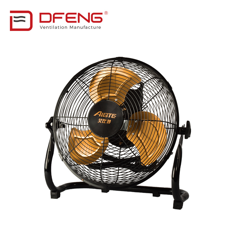 DEFENG Hot Sell 220V 80W 12 14 16 18 20 inch ventilador for Basement summer industrial floor standing fans