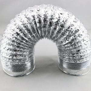 Foshan Factory Produces and Sells PVC Flexible Ducts Aluminum Foil Duct For Air conditioning Ventilation