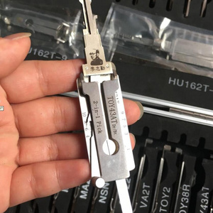 Original Lishi GT10 2 in 1 locksmith tool decoder and lockpick combination