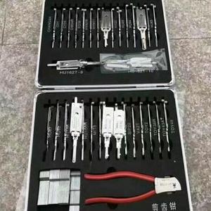 Hot Sale LISH 2 IN 1  lock pick for safe lock pick and decoder tools set 32pcs