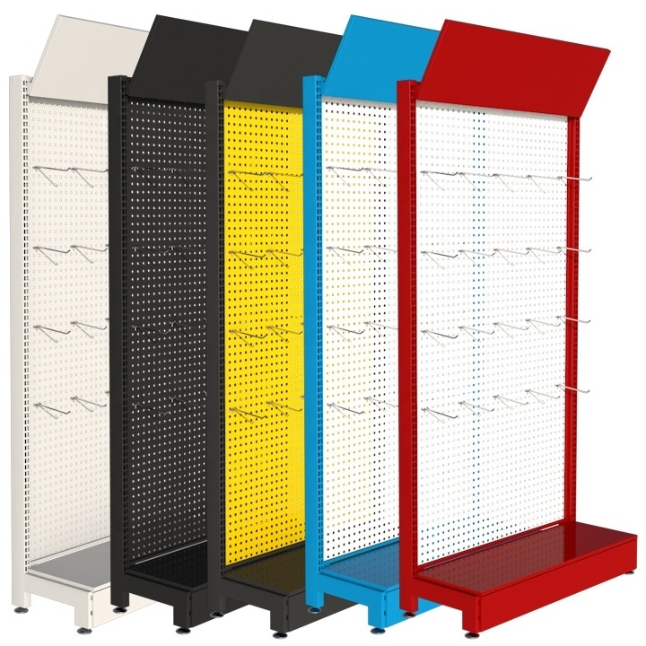 Multi-purpose Metal Pegboard Rack Thick Plate Punching Plate Hardware Tools Pegboard Hole Display Rack