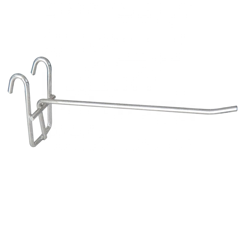 Custom Hanging Display Hook Powder Coating Rust Proof Durable Store Retail Product Tool Accessories Rack Hook