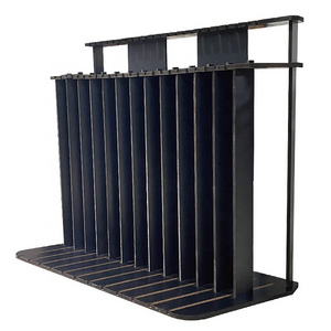 Showroom Floor Standing Wall Ceramic Tile Granite Marble Mosaic Stone Slab Board Sample Wooden Display Rack Stand