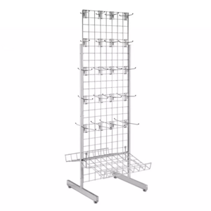 Store Retail Mobile Phone Accessories Tools Wire Mesh Display Rack Hook Clothing Socks Metal Display Stand