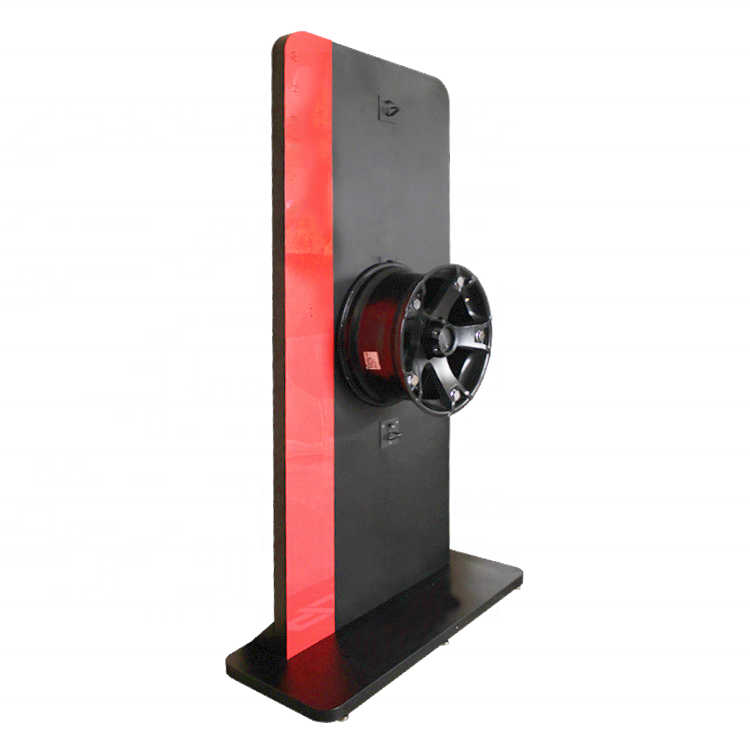 Custom Showroom Truck Motorcycle Car Alloy Wheel Tire Rim Hub Auto Accessories Metal Display Rack Stand