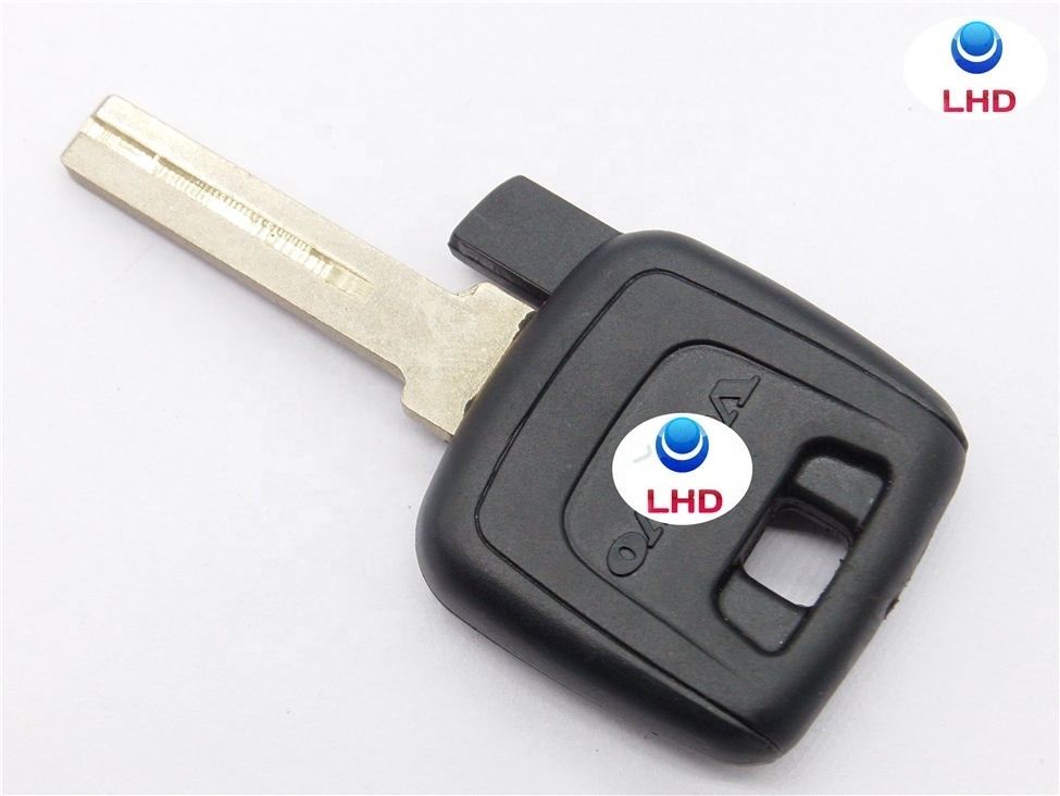 Volvo transponder key For 1999-2013 Volvo S60 S80 V70 XC70 XC90 with ID48 Chip with NE66 blade logo optional