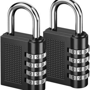 Combination Lock Security Weather Proof 4-Digit Combination Padlock Outdoor