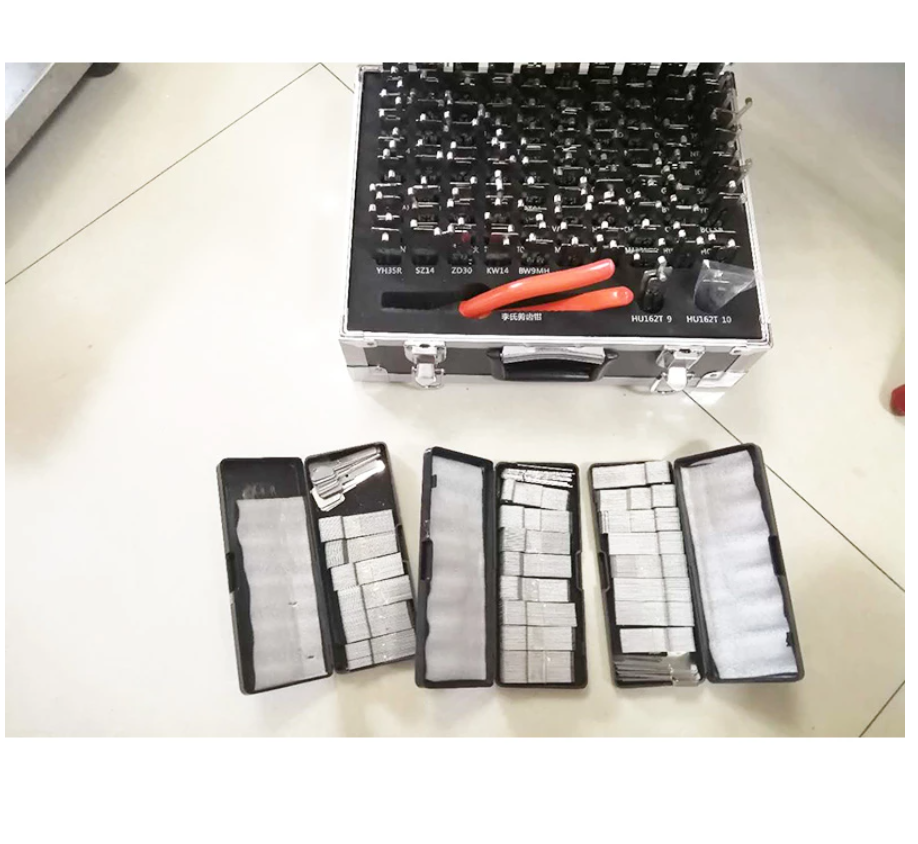 Original LISHI 102 PCS 2 IN 1 Auto Decoder and Lock Pick Set Locksmith Tools HU92 HU66 HON66 Lock Smith Tool