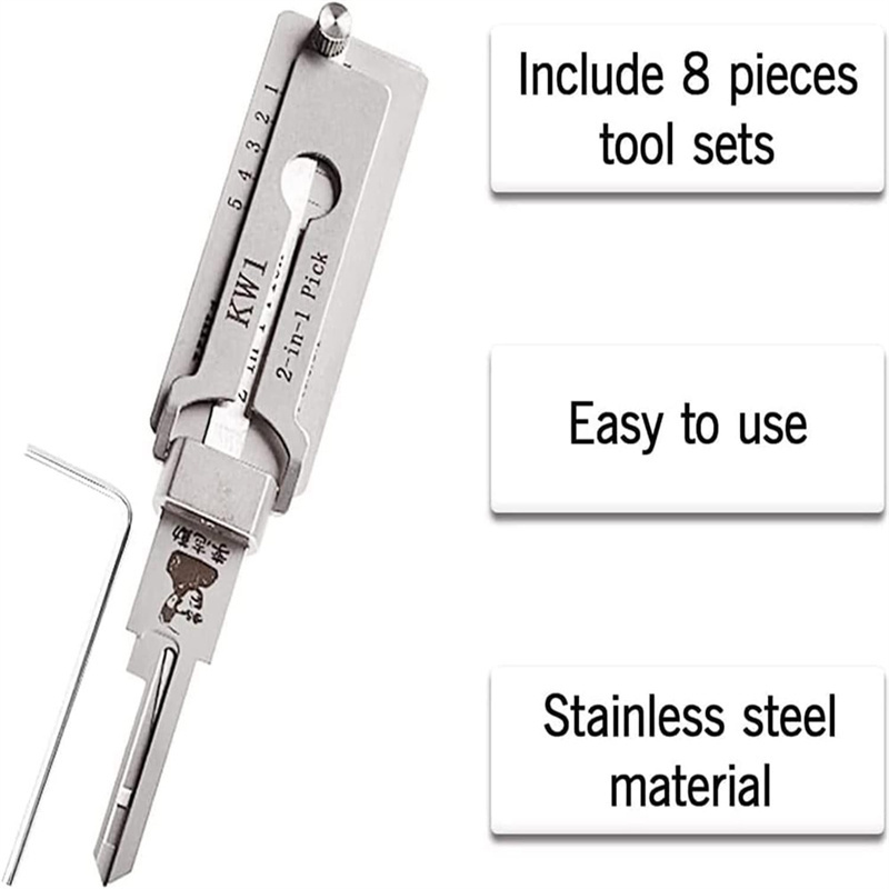 2 In 1 Hand Tool Set Precision Pick Tools for Civilian Use KW1 Maintenance Repair Kits