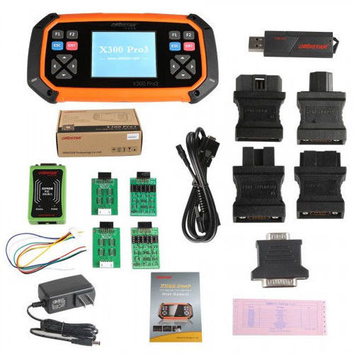 Obdstar X300 Pro3 Key Master Key Programmer For Chrysler Standard Configuration With Immobiliser Odometer EEPROM OBD