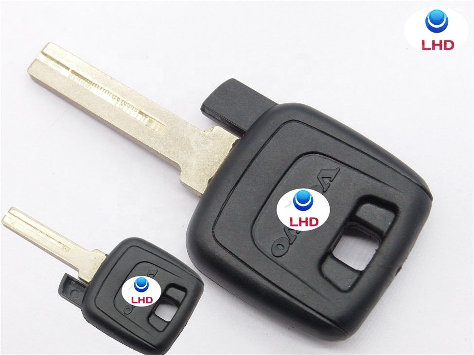 Volvo transponder key For 1999-2013 Volvo S60 S80 V70 XC70 XC90 with ID48 Chip with NE66 blade logo optional