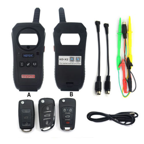 Cloning Tool KD-X2 Remote Maker Unlock with Free ID48 96bit Transponder Copy Function English Version