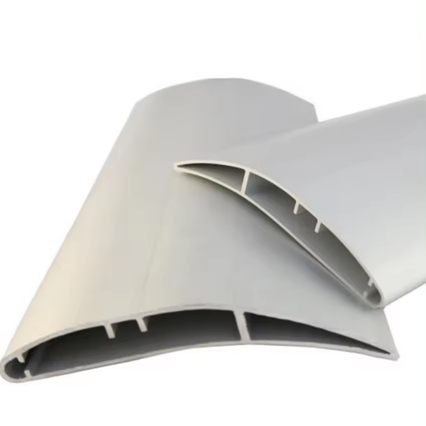 Industrial Airfoil Fan Architectural Shades Fins Aluminium Extrusion Fan Blade Profile for Cooling