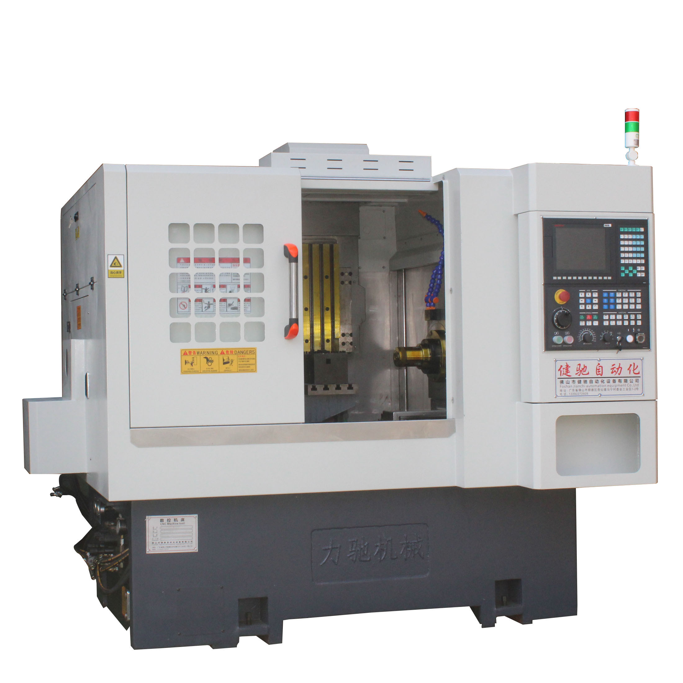 Vertical double spindle cnc lathe servo turrent spindle 36 Horizontal CNC lathe