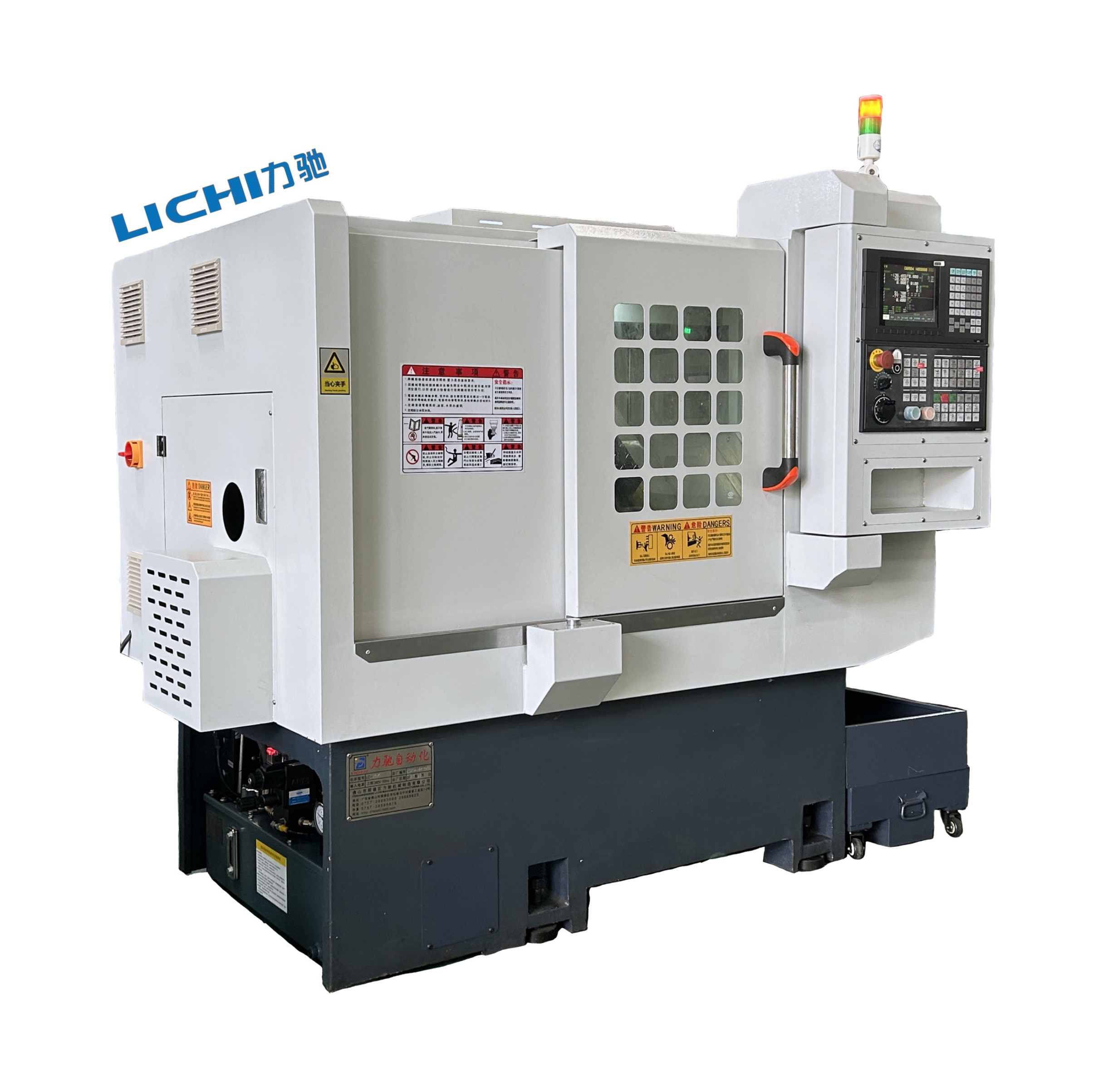 low cost high quality gang type CNC lathe LC-46X China horizontal CNC metal lathe machine