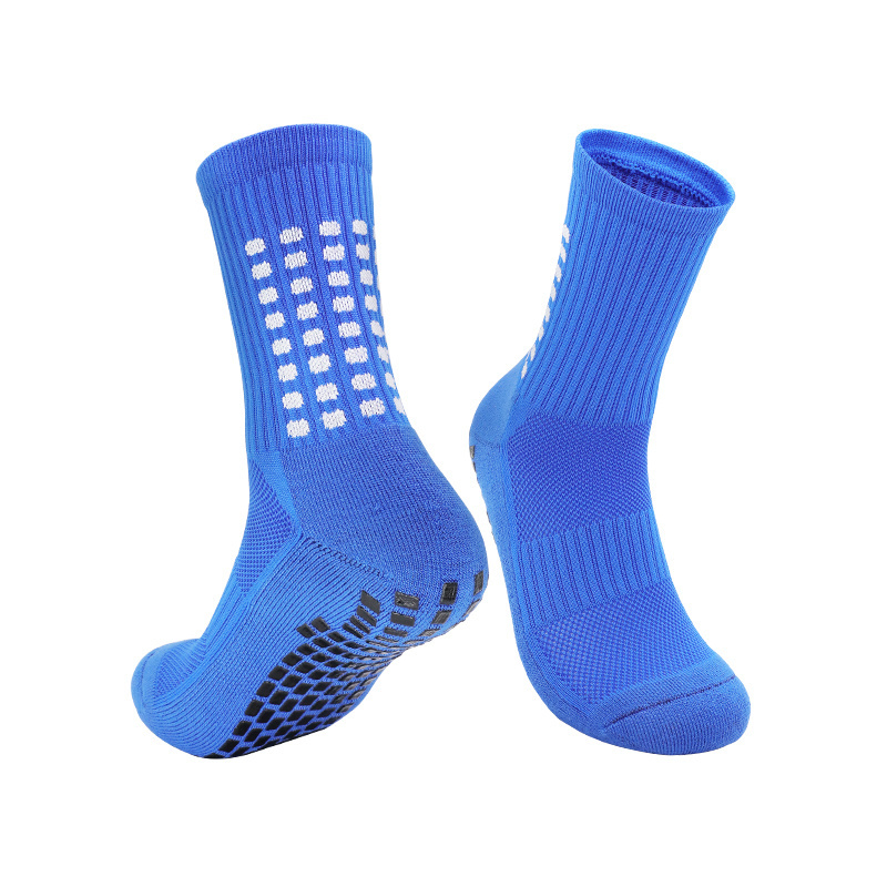 LINGTU Manufacturer Custom logo Colors Crew Football Socks Grip football anti slip socks non slip soccer socks