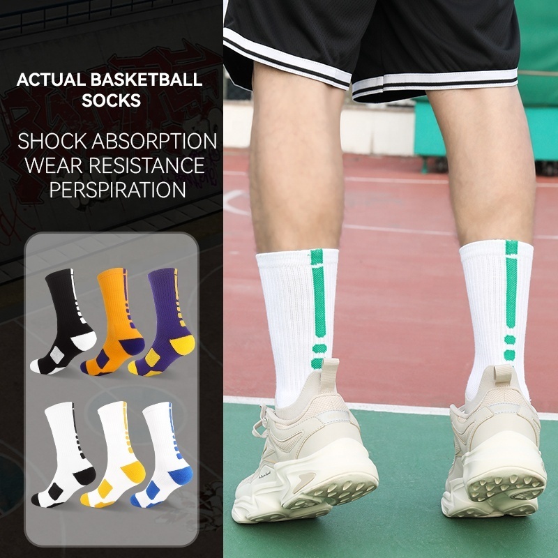 Wholesale custom logo stance socks thick cotton sport socks stance cooperative factory socks