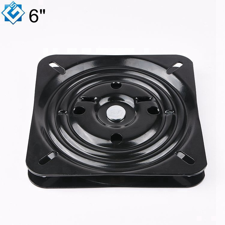 Lazy Suan Turntable Suits Seat Swivel Base Mount Plate for Bar Stool Chair Boat 180 Degree Auto Return Memory Swivel Plate