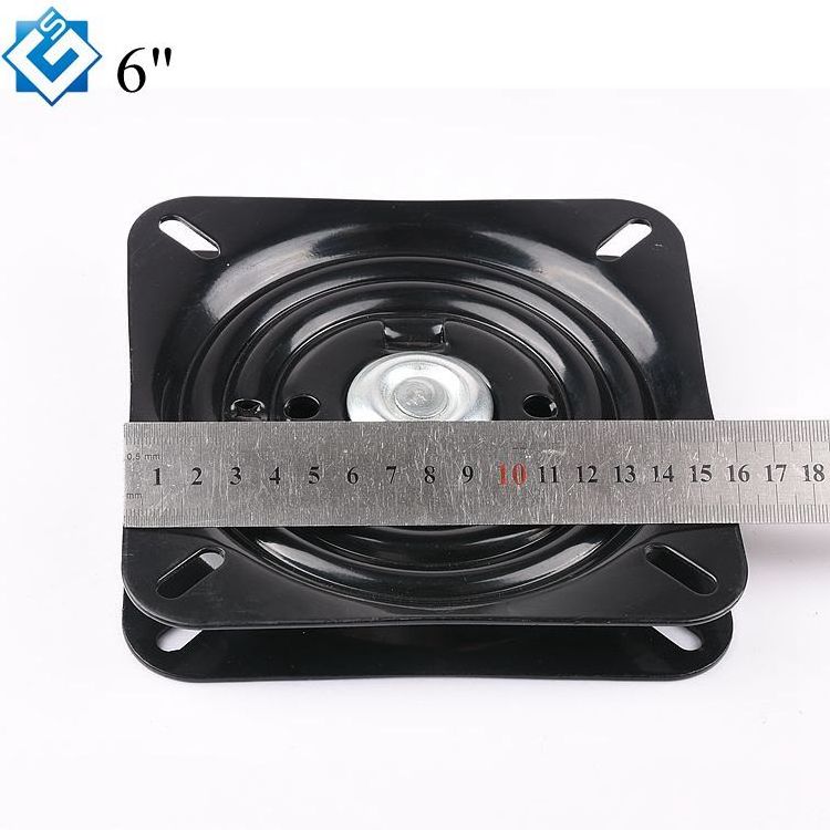 Lazy Suan Turntable Suits Seat Swivel Base Mount Plate for Bar Stool Chair Boat 180 Degree Auto Return Memory Swivel Plate