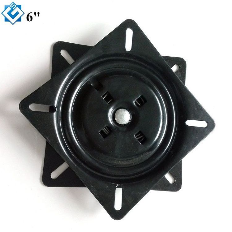 Lazy Suan Turntable Suits Seat Swivel Base Mount Plate for Bar Stool Chair Boat 180 Degree Auto Return Memory Swivel Plate