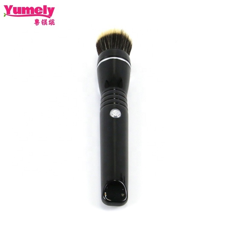 Premium electronic detachable refillable foundation powder makeup brush