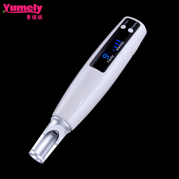 Portable blue/red light tattoo mole freckle removal  picosecond laser pen